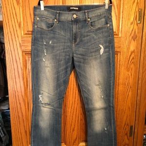 Express Barely Boot Mid Rise Long